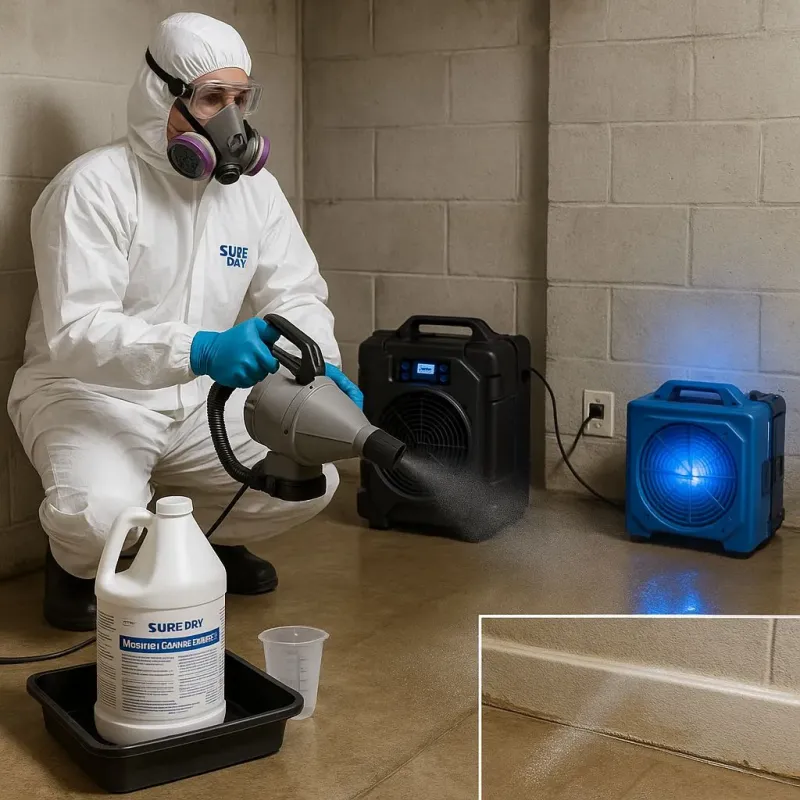 Sanitization and Odor Removal process in Grayling, MI