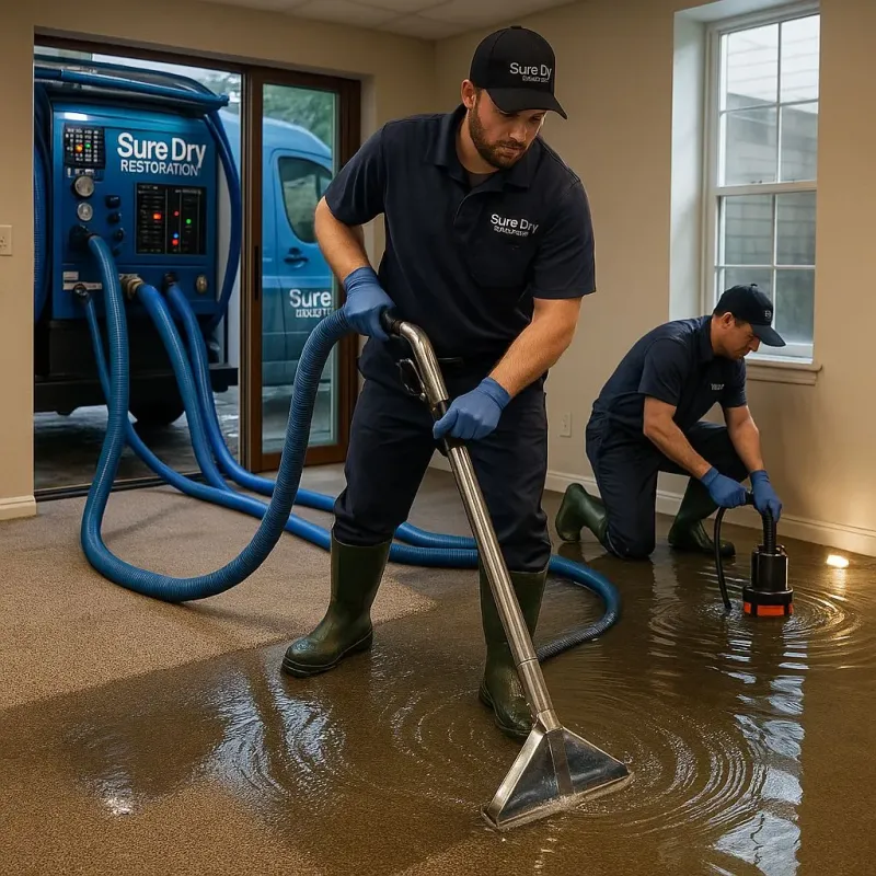 Water Extraction and Removal process in Grayling, MI